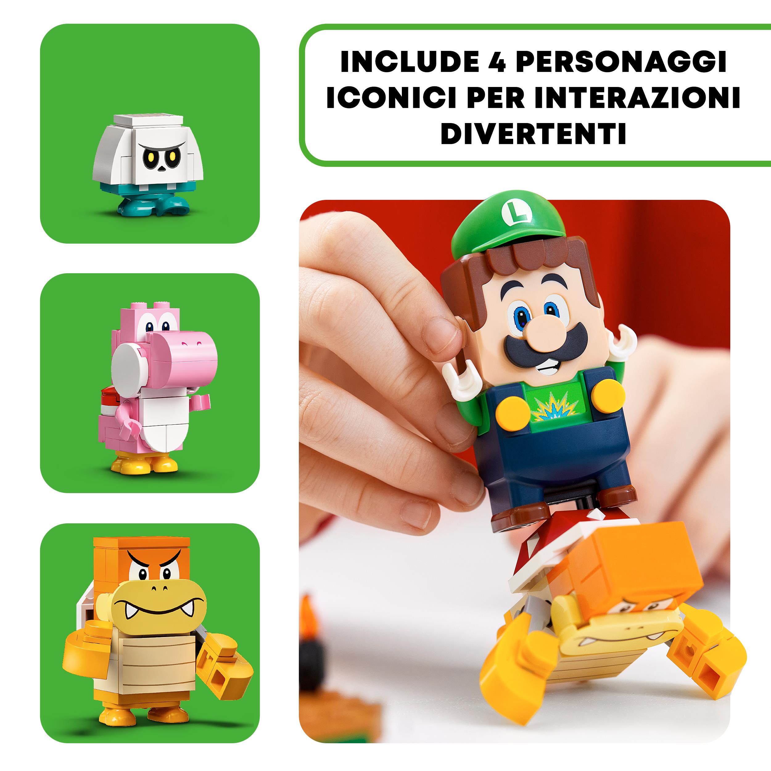 STARTER PACK INTERATTIVO LEGO SUPER MARIO 71387 LE AVVENTURE DI LUIGI