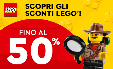 Sconti LEGO dal 20% al 50%