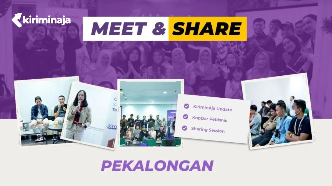 KiriminAja Meet & Share Tingkatkan Omset Penjualan