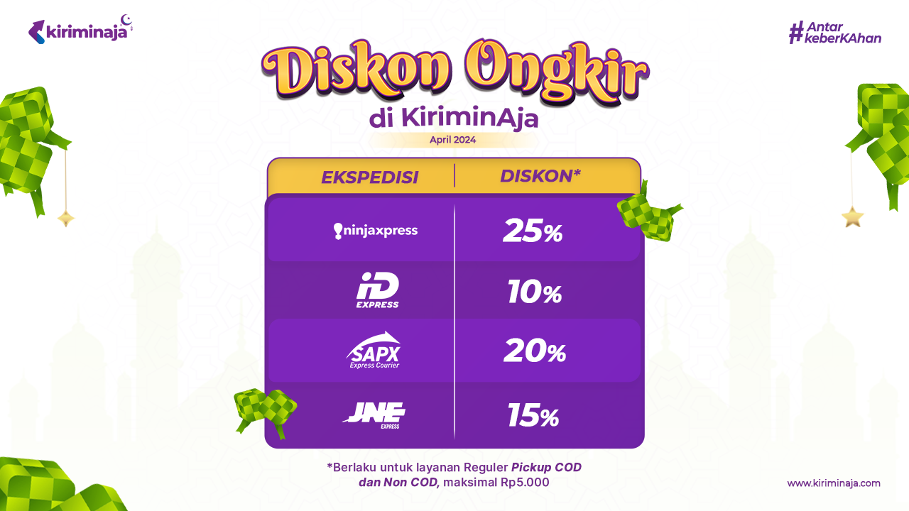 diskon spesial ongkir di bulan april