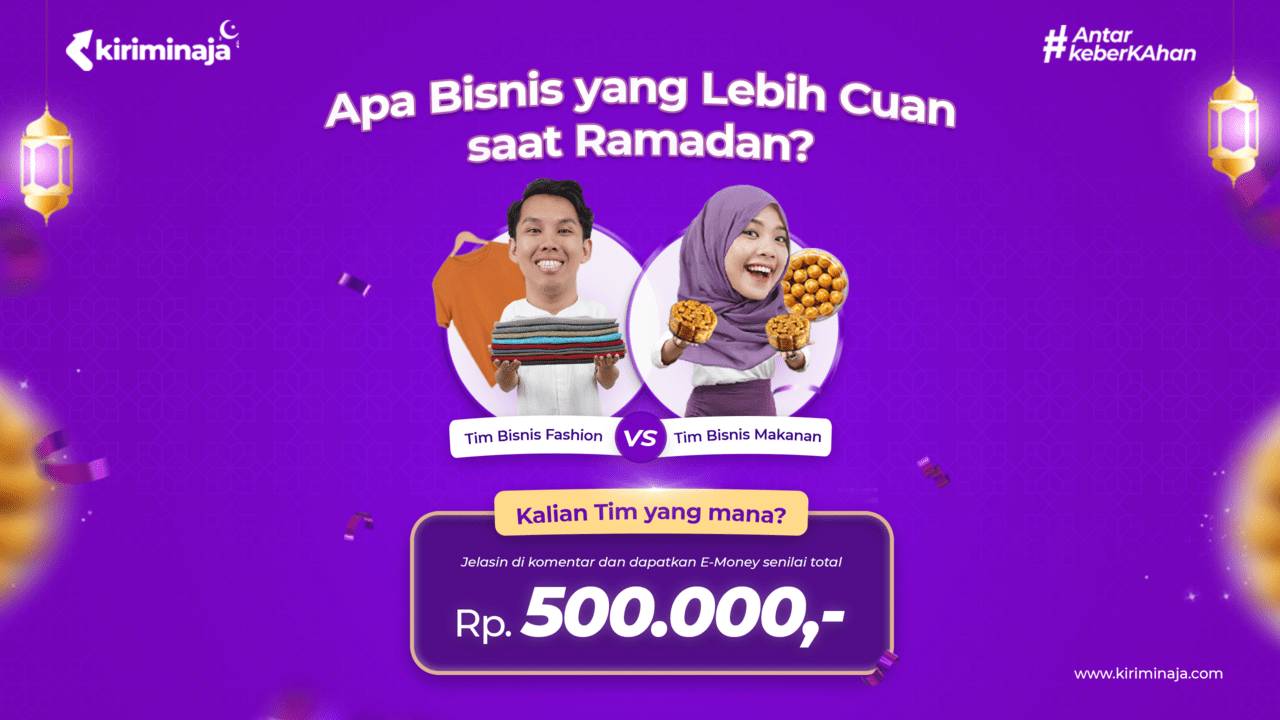 ikuti give away KiriminAja dan dapatkan hadiahnya