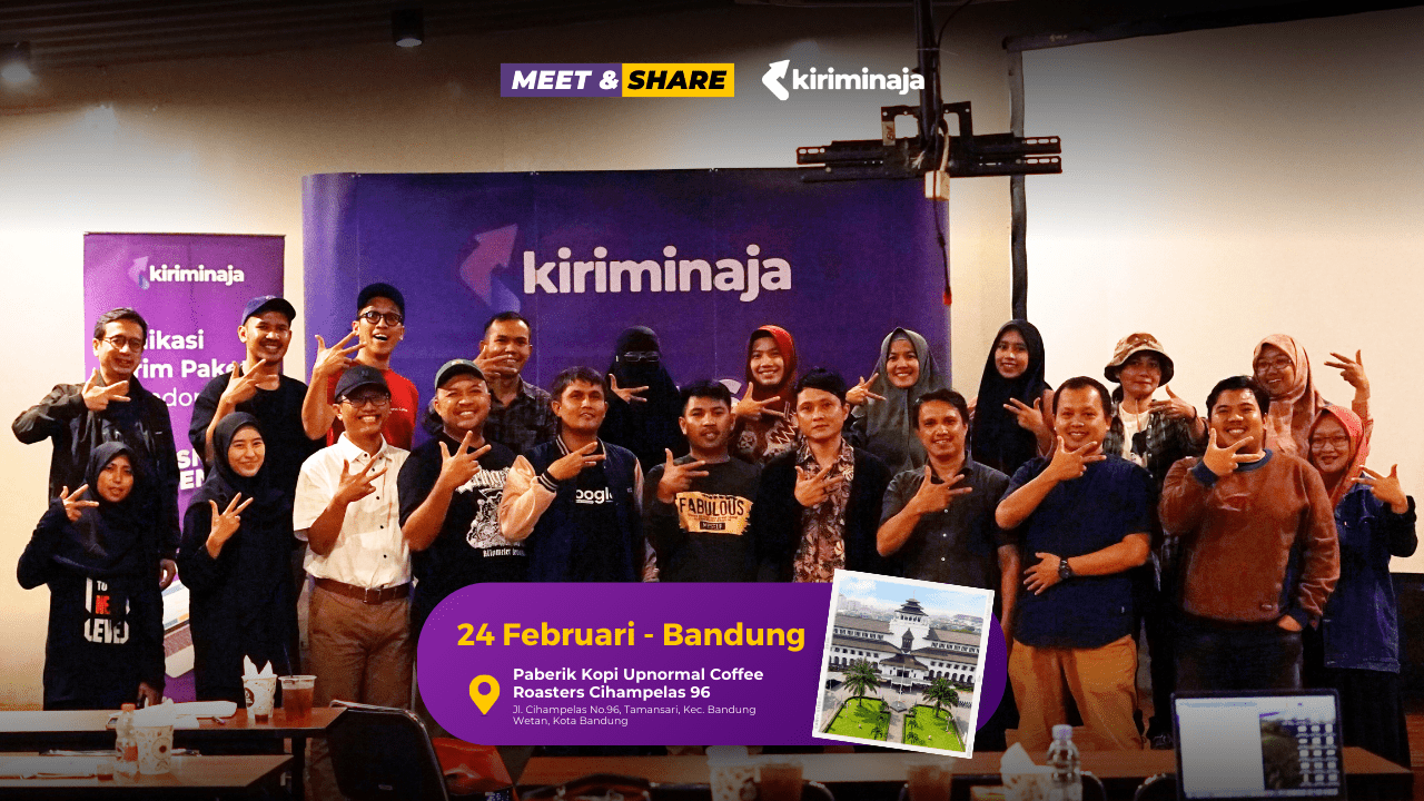 KiriminAja meet & share bandung