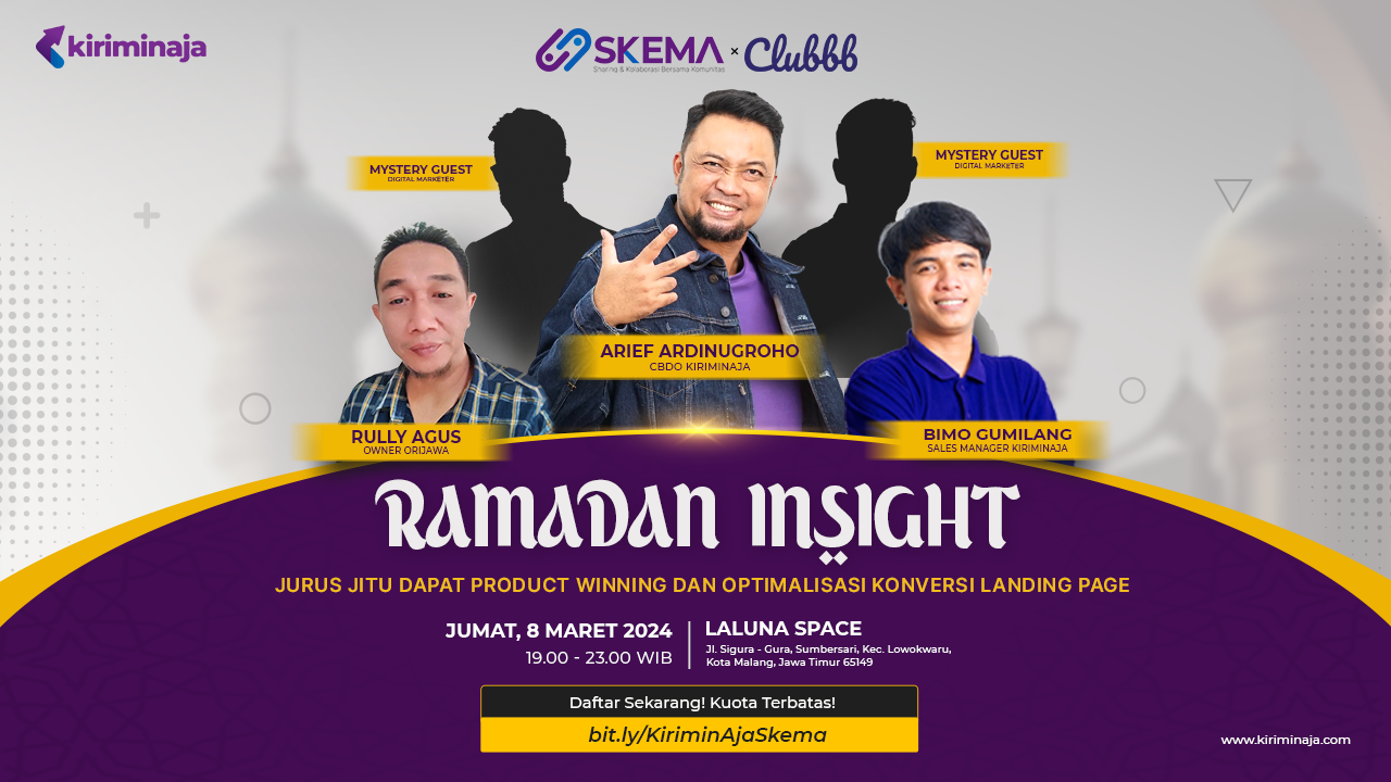 SKEMA bisnis KiriminAja x Clubbb.id