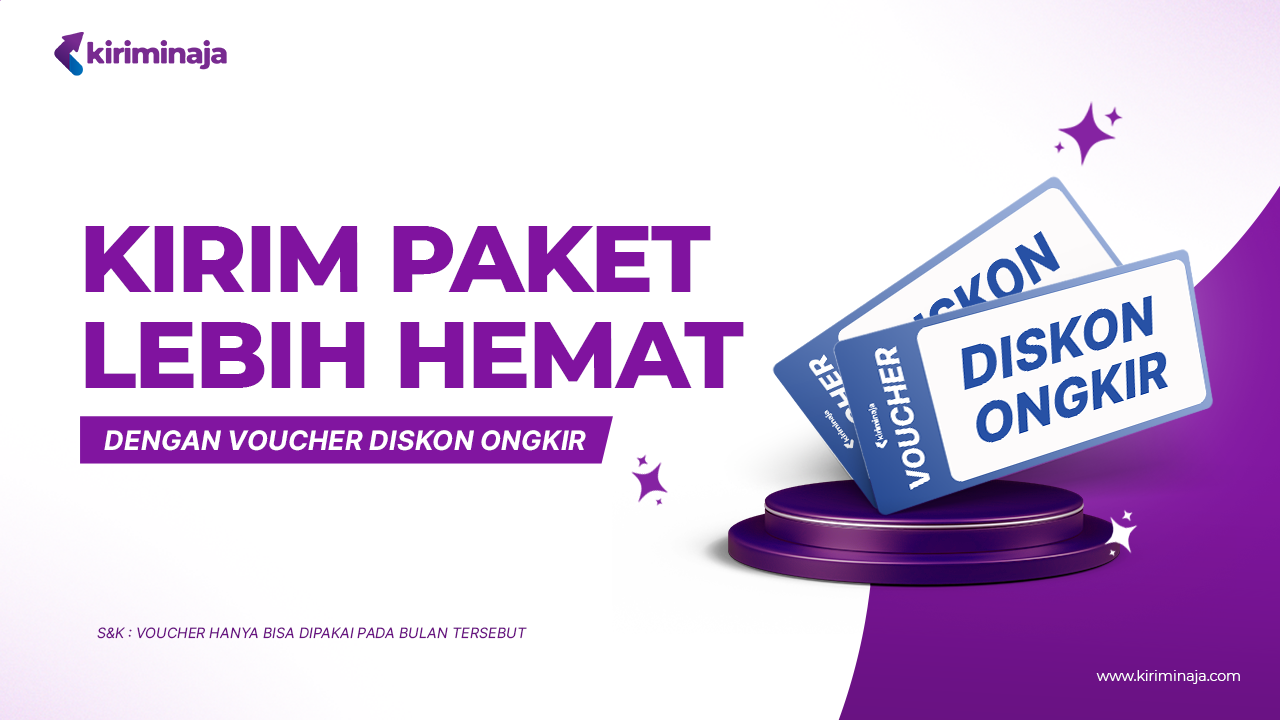 klaim voucher KiriminAja dan cara menggunakannya