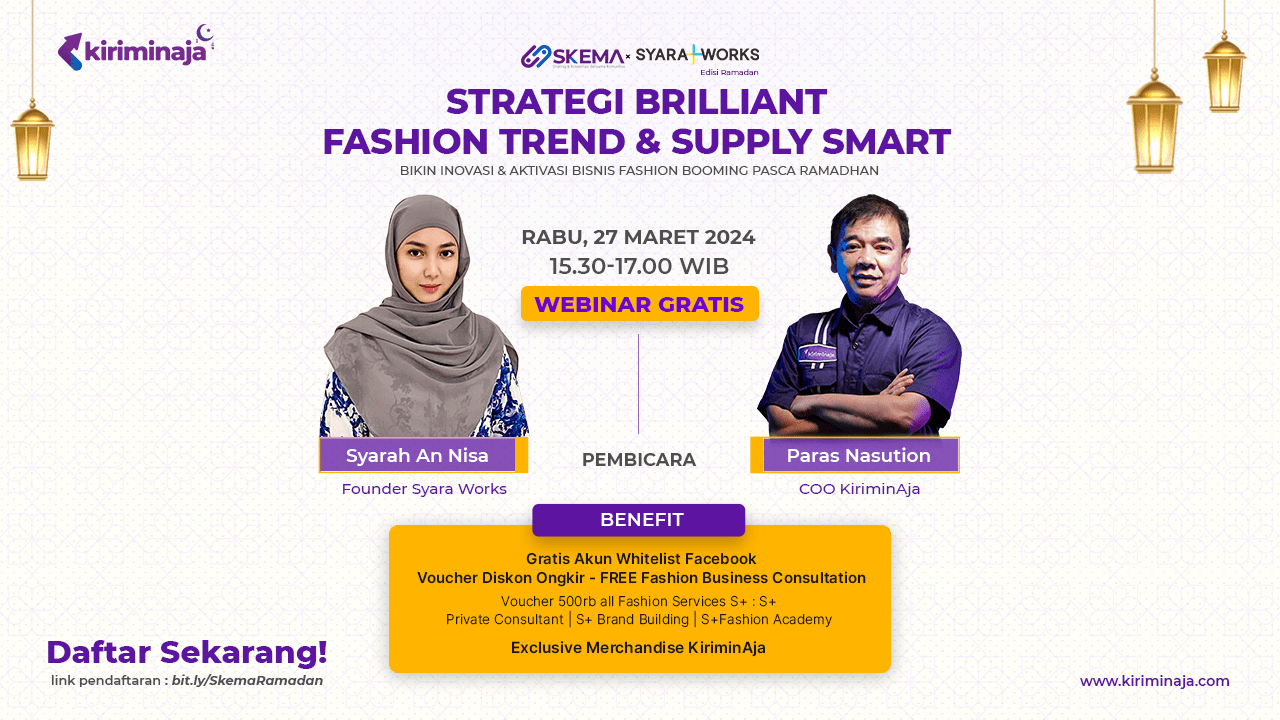 SKEMA x Syara works strategi fashion trend