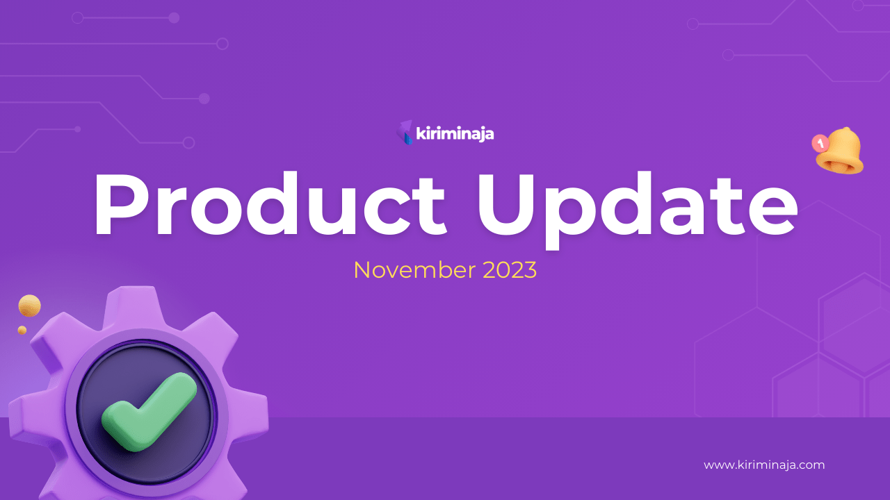 Product Update KiriminAja November 2023