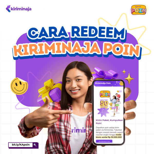 Cara Tukar Poin di Program KiriminAja Poin Demi Da