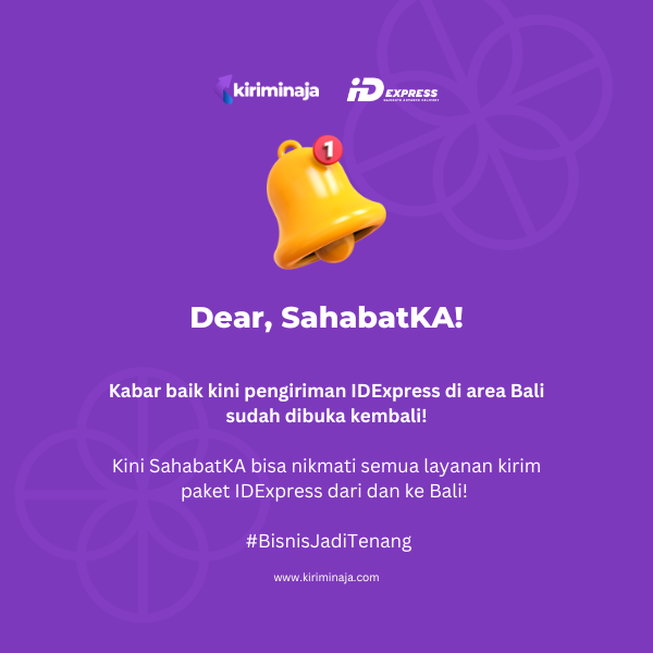 Kabar Baik ID Express & KiriminAja: Operasional di