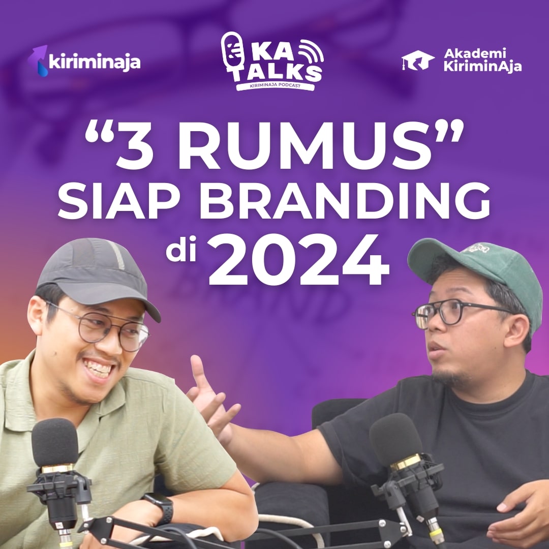 KATalks Ep 15 dan Cara BRANDING: BENTUK + RASA = I