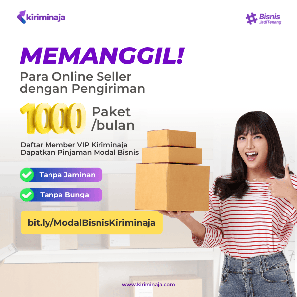 KiriminAja Siap Menyuntik Bisnis Anda dengan Modal