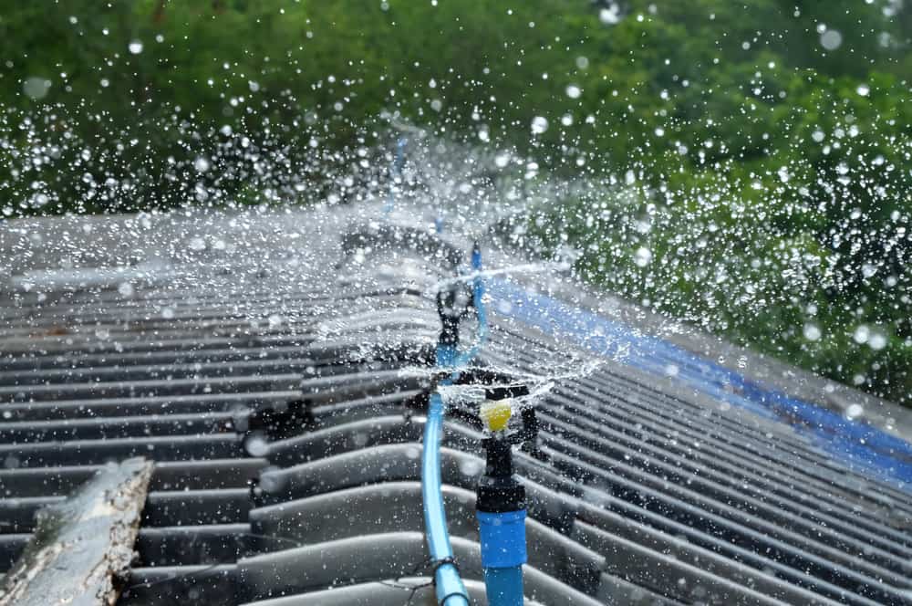 ติดสปริงเกอร์หลังคา ลดความร้อนได้จริงไหม ติดสปริงเกอร์หลังคา ลดความร้อนได้จริงไหม