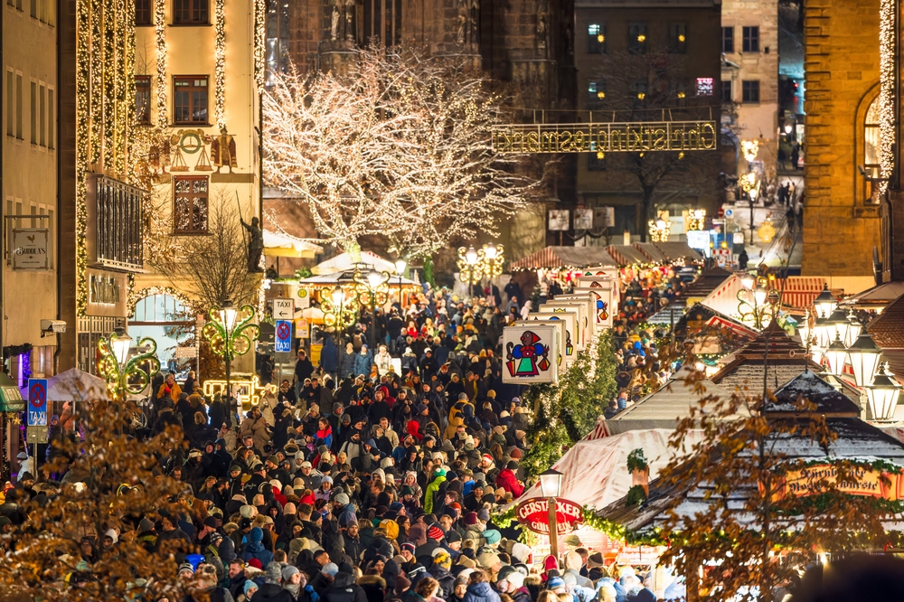 ตลาดคริสต์มาส Christkindlesmarkt ประเทศเยอรมนี
