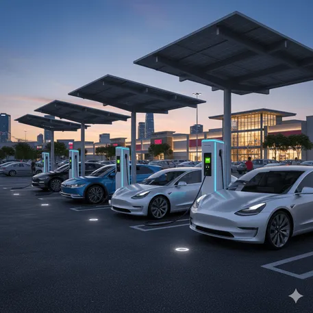 איך מטעינים רכב חשמלי בעמדה ציבורית?