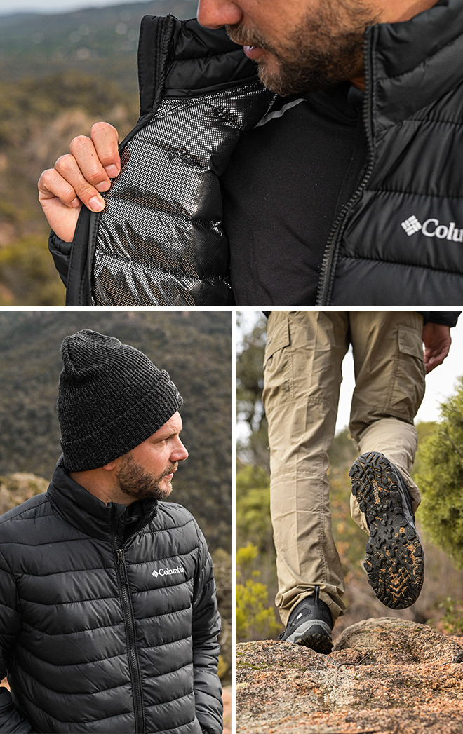 Columbia Powder Lite jacket in black