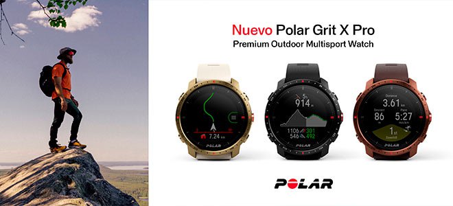 Polar Grit X Pro, Premium Outdoor Multisport Watch