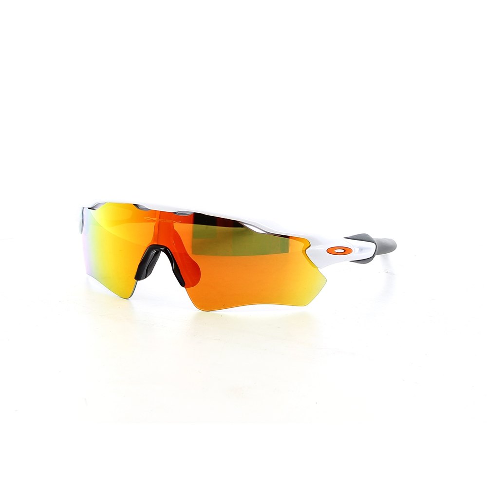 oakley radar ev path fire iridium polished white