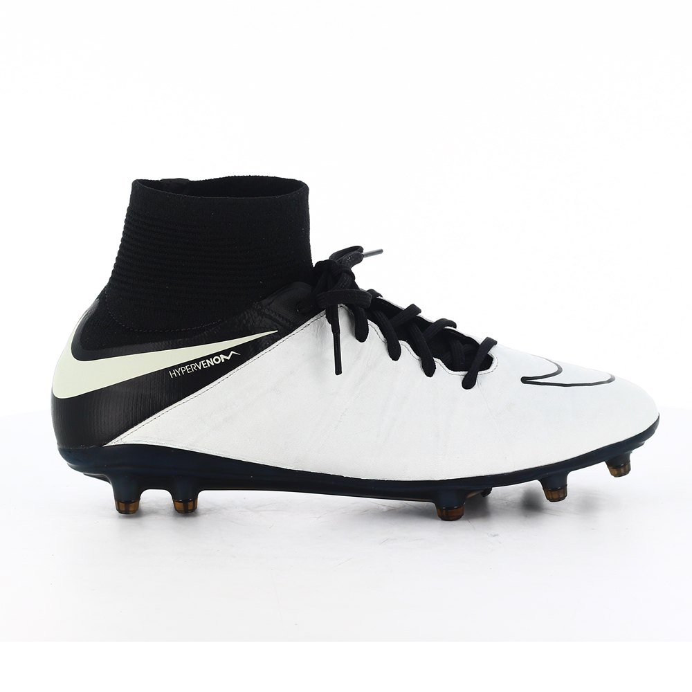 Nike Hypervenom Phantom II Leather FG Football Boots Hvit, Goalinn