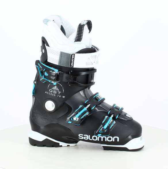 hybrid Bank Fascinate Salomon QST Access 70 Alpine Ski Boots Woman White, Snowinn