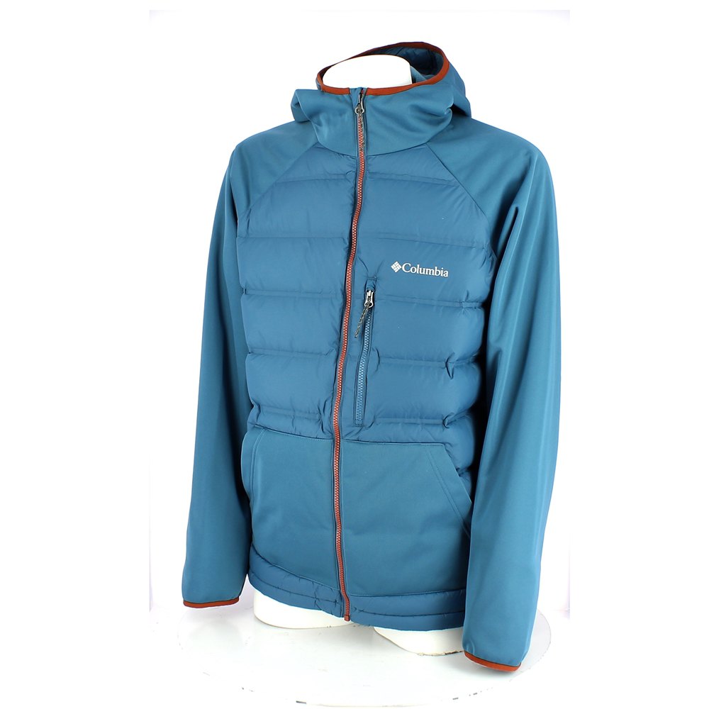 men's ramble down hybrid hooded jacket