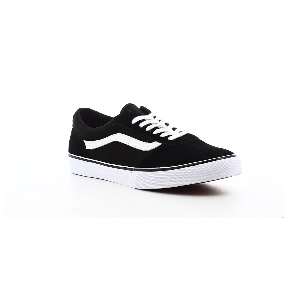 vans maddie black white