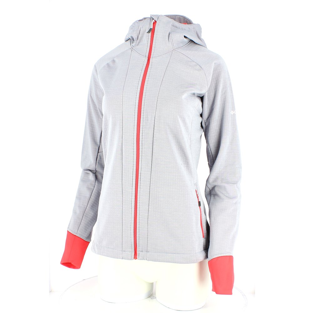 columbia steel cliff hooded softshell jacket