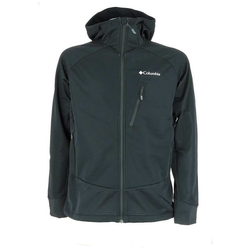 columbia steel cliff hooded softshell