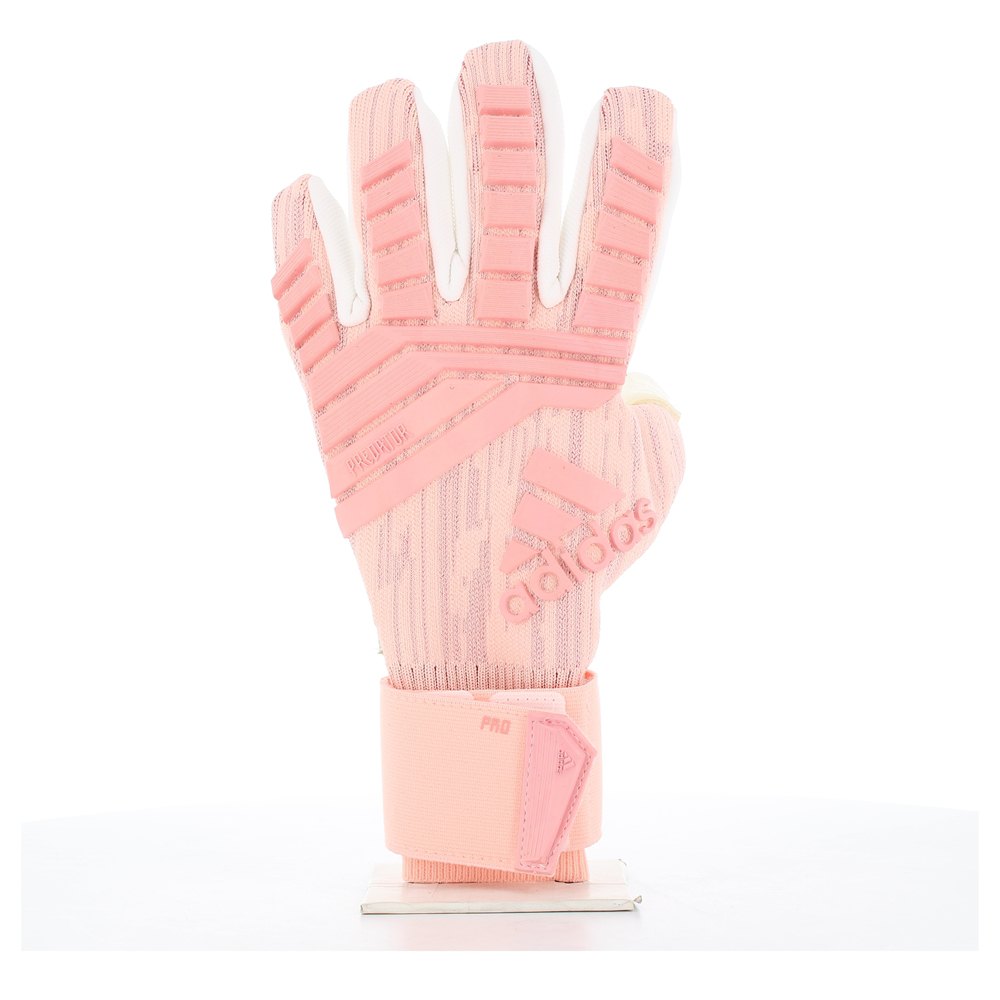 luva de goleiro predator rosa