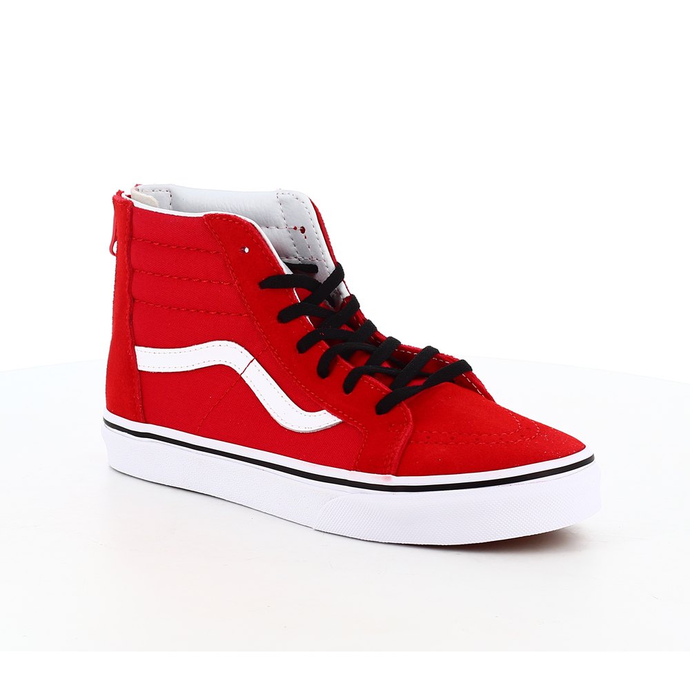 vans red hi