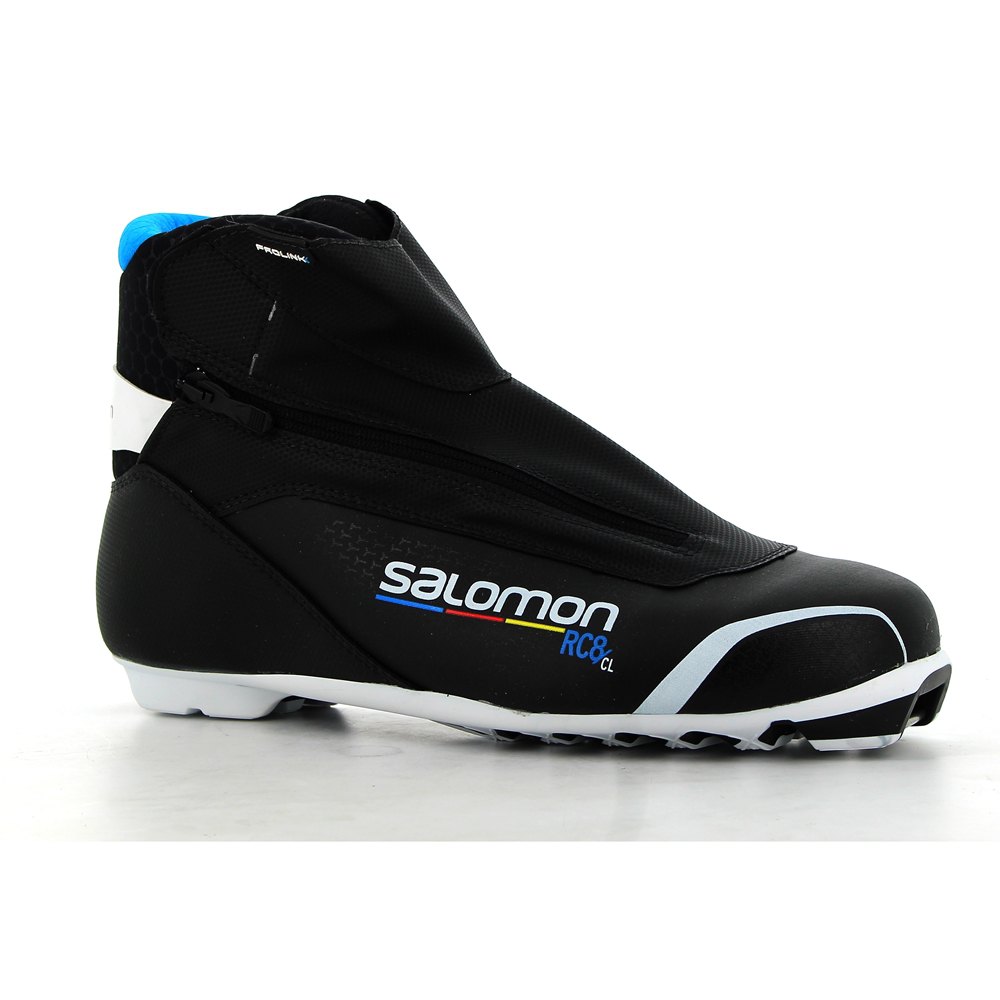 Salomon RC8 Prolink Nordic Ski Boots Black,