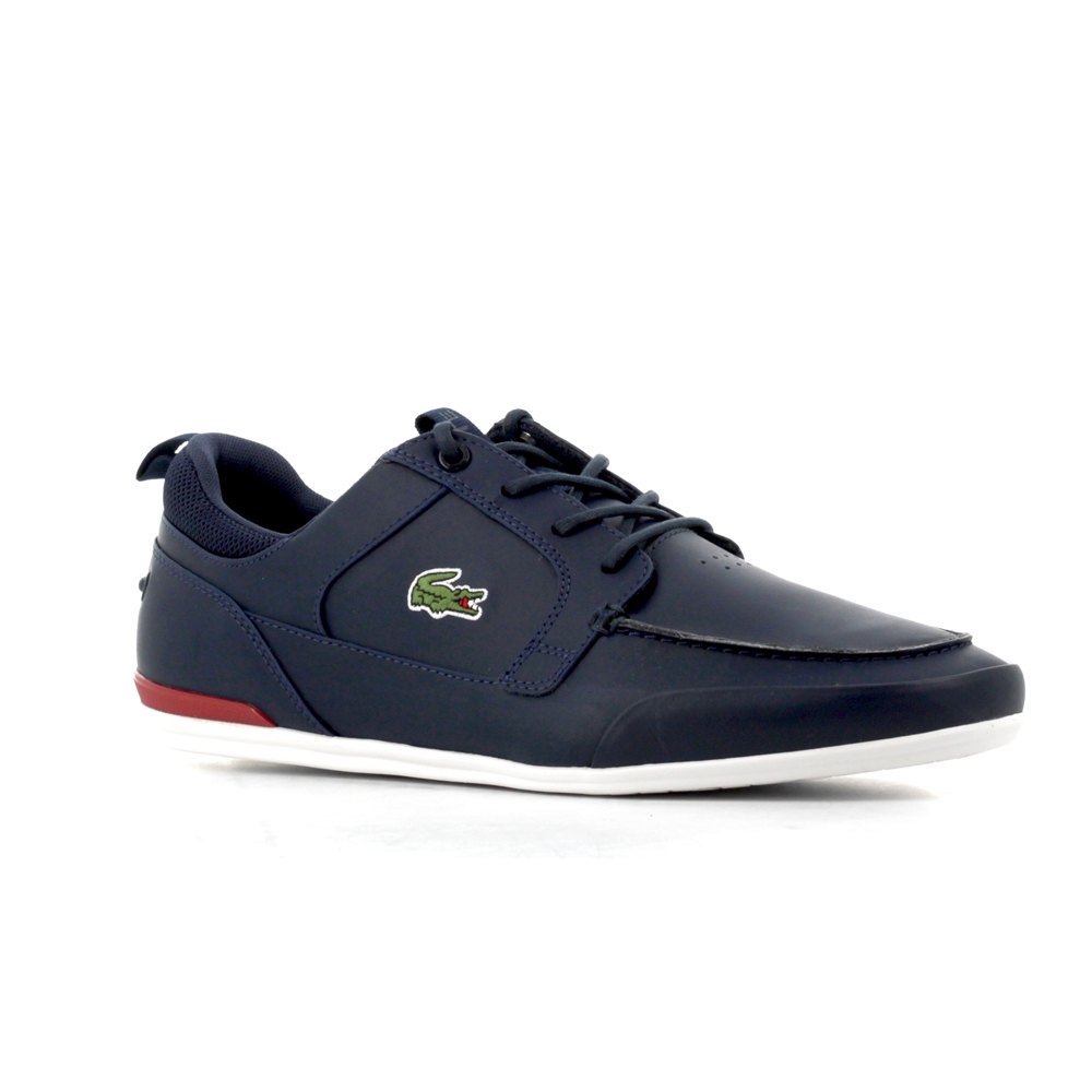 men's marina textile and leather deck shoes