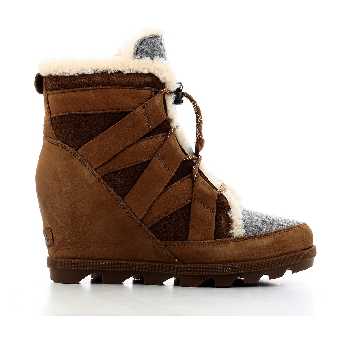 sorel joan of arctic wedge with fur