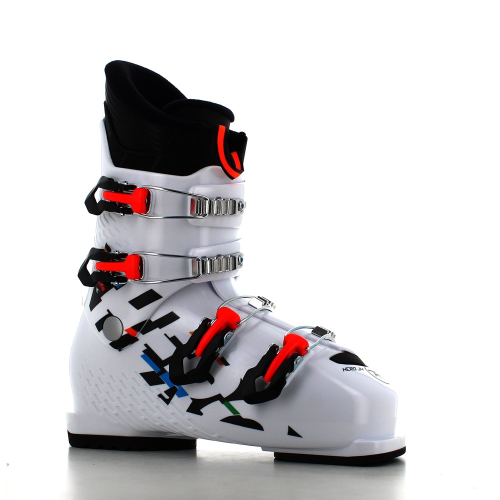 Rossignol Hero J4 Junior Alpine Ski Boots White, Kidinn