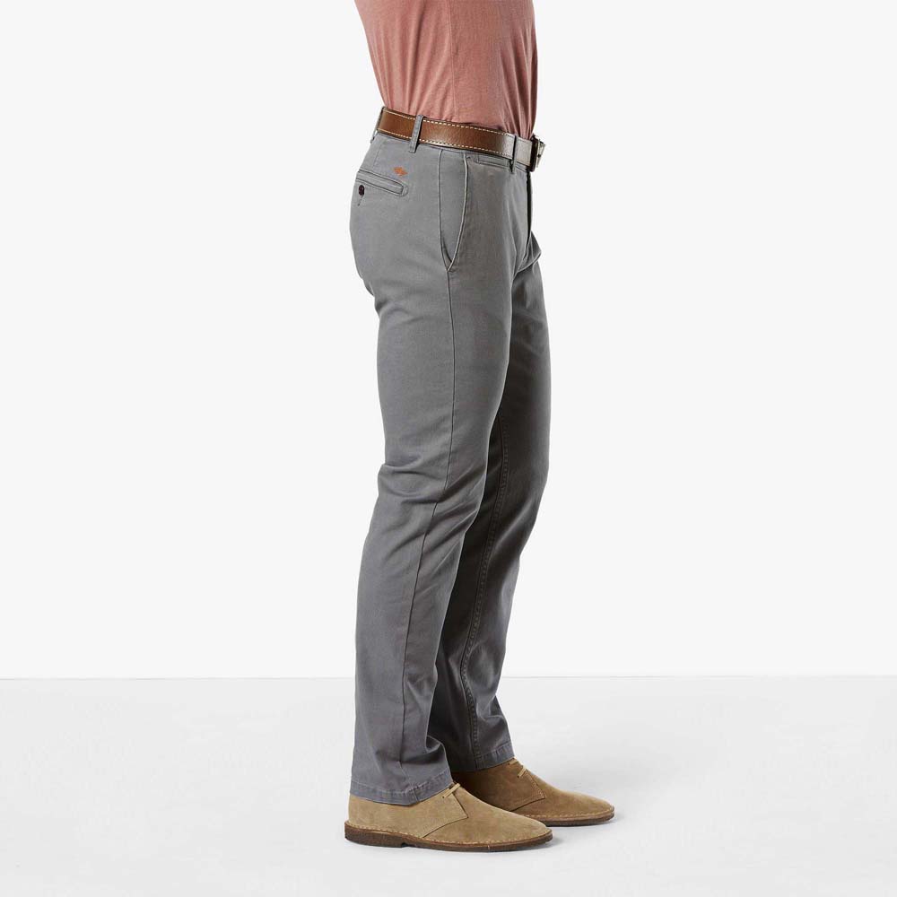 dockers washed khaki slim tapered