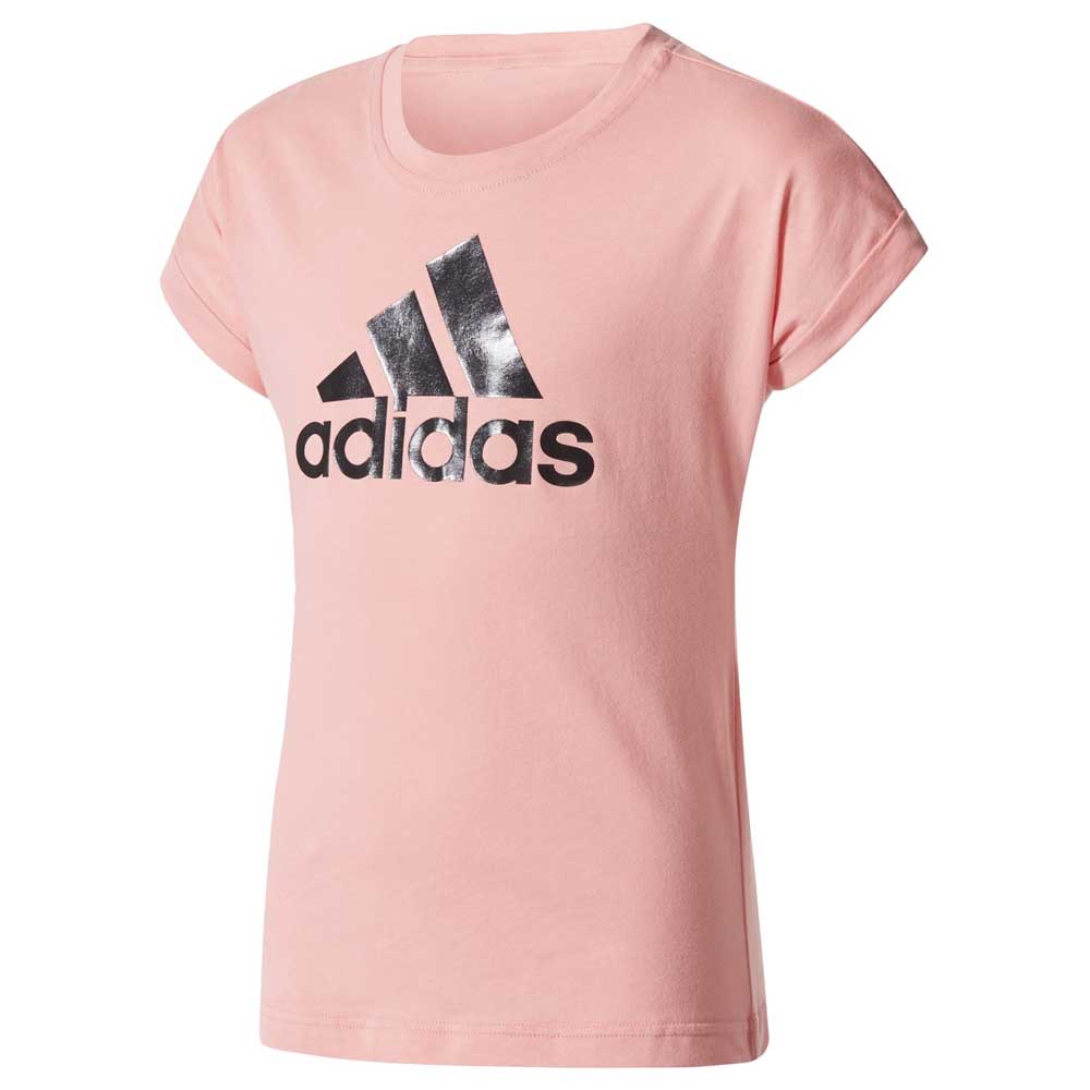 maglietta rosa adidas