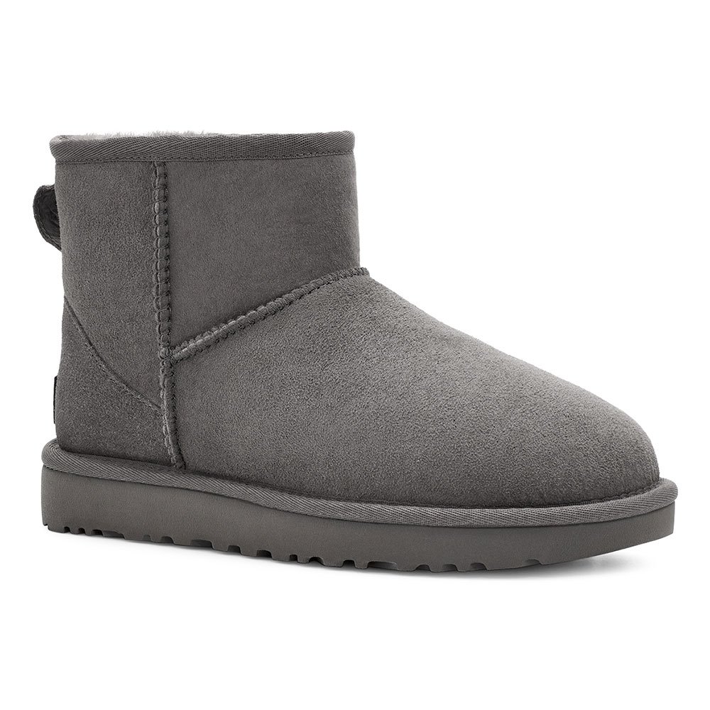 grey ugg mini boots