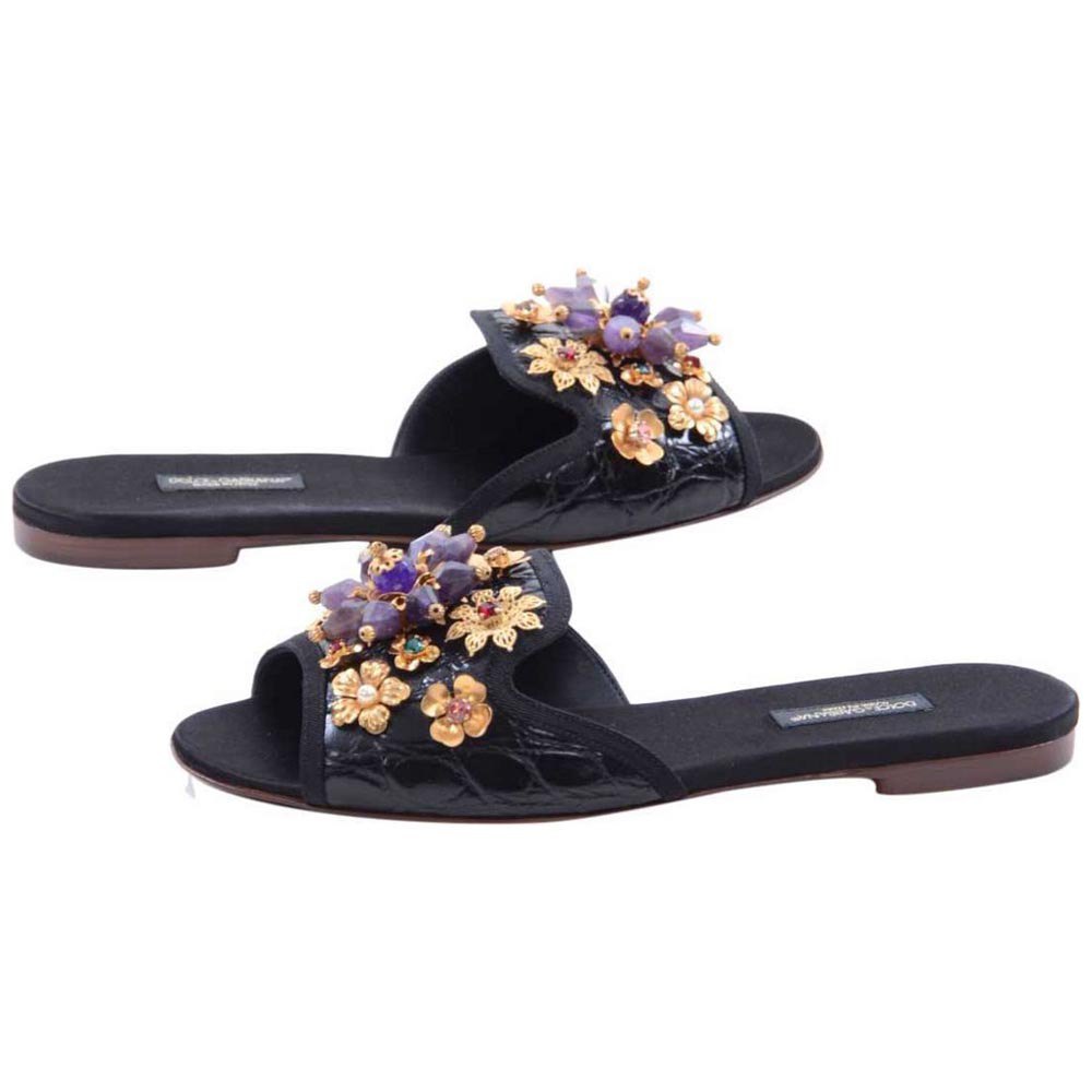 dolce and gabbana women slides