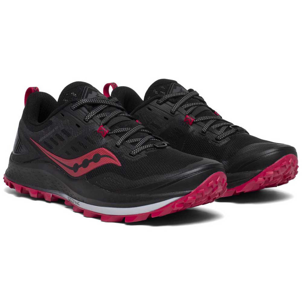 saucony peregrine mujer negro