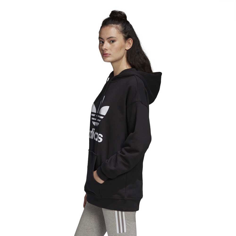 sudadera trefoil adidas mujer