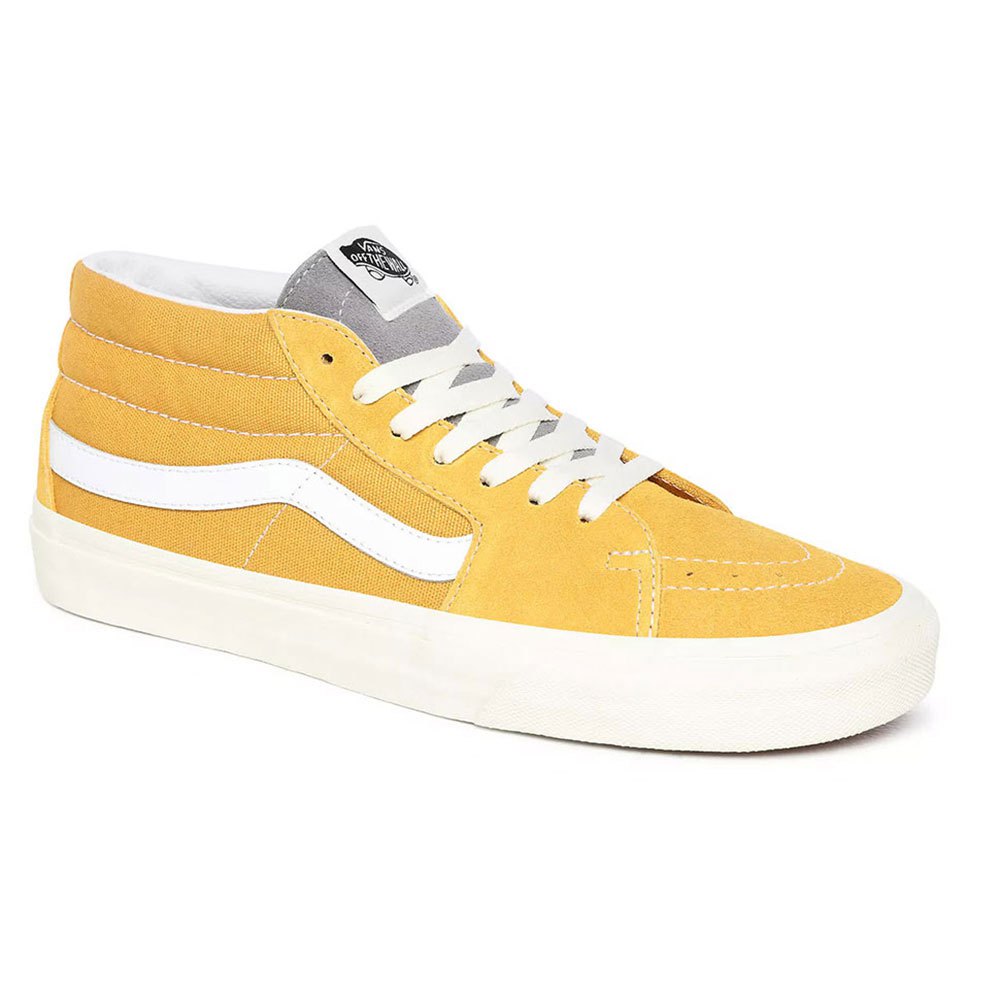 vans sk8 mid yellow