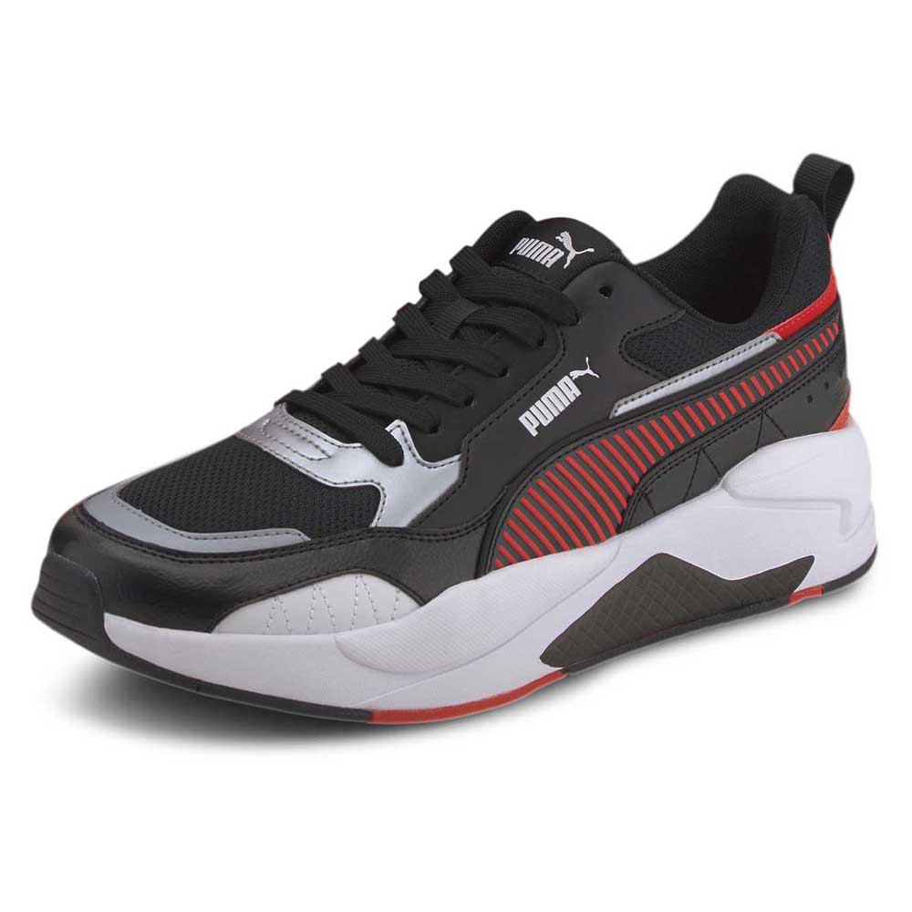 puma black rosso corsa