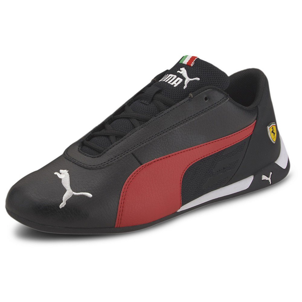 puma black rosso corsa