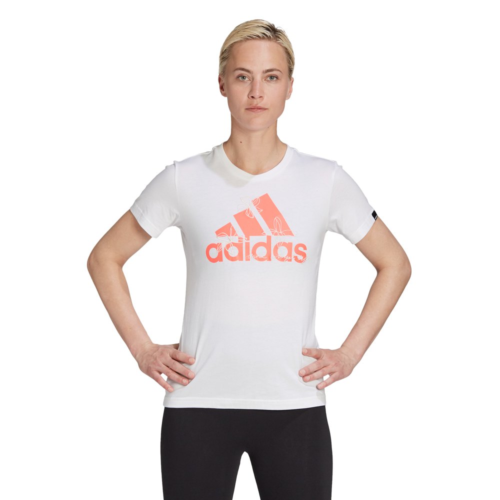 adidas floral t shirt womens