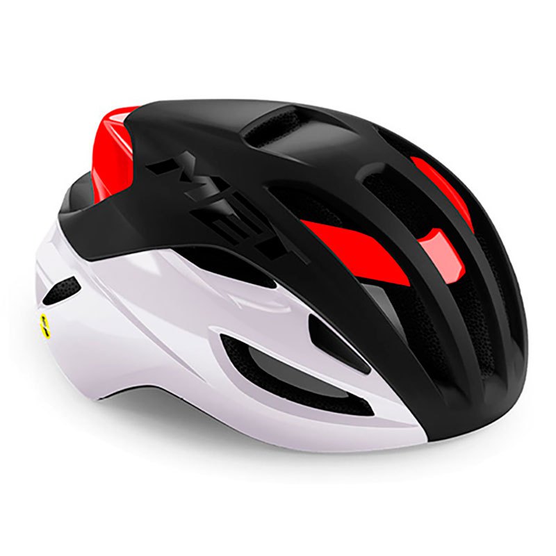 Casco Met Manta MIPS Negro rojo metálico