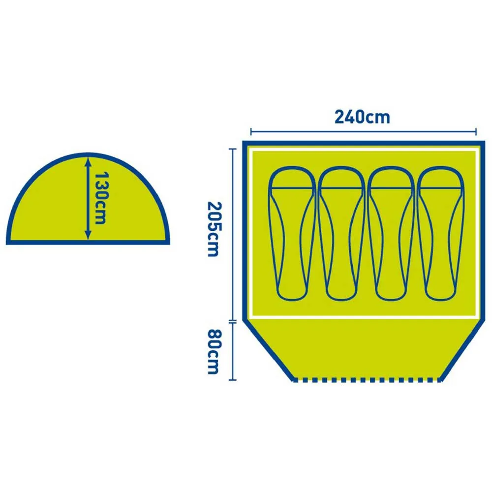 Trespass Ghabhar Tält