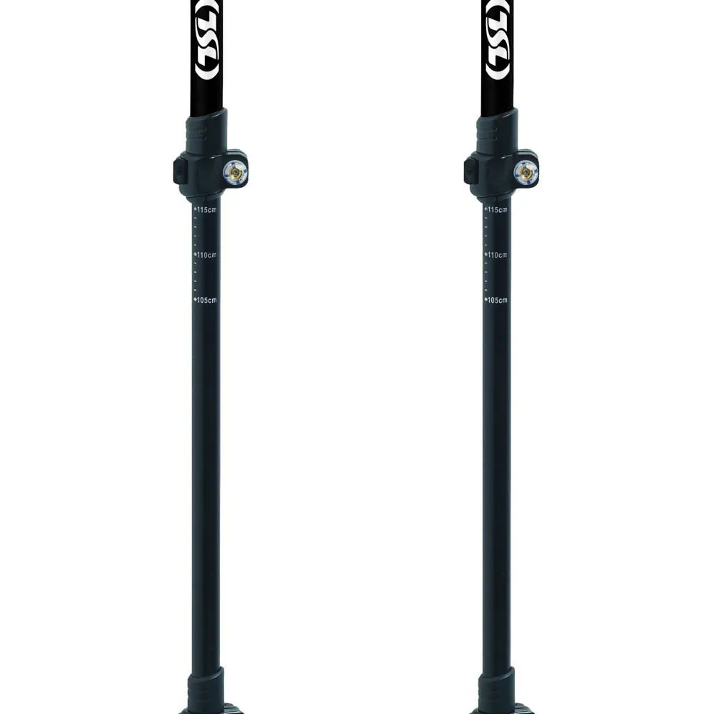 Tsl Outdoor Hiking Alu 3 Stavar Unisex, Black / silver, 65-135cm