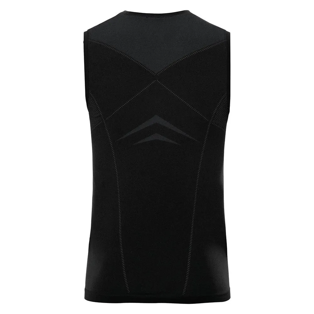 Odlo Performance Light ärmlös T-shirt Man, Black / odlo graphite grey, S