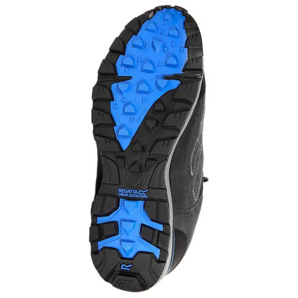 Regatta Samaris Suede Low Vandringsskor, Briar / oxford blue