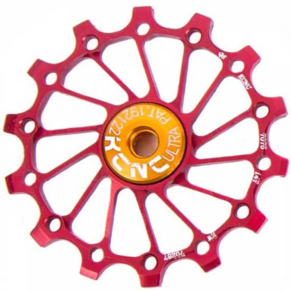 Photo Kcnc Galet De Dérailleur Ultra Sram X-sync Long Teeth Narrow/wide With Ceramic