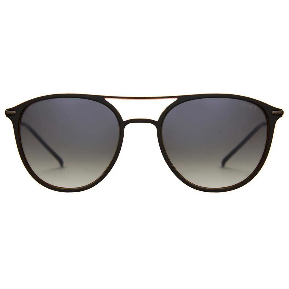 Sinner Carmel Solglasögon Unisex, Matte dark brown, Gradient Green/CAT3