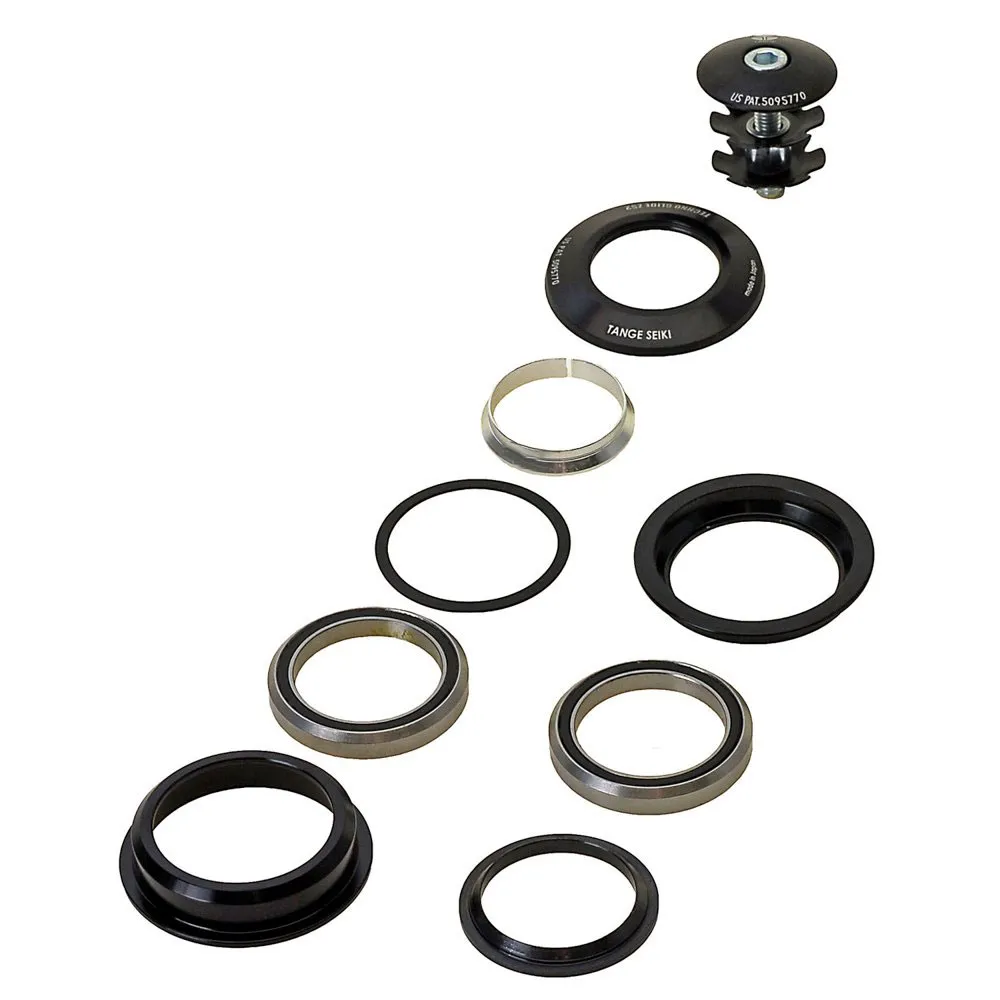 Neco Semi-integrerat Styrlager, Black, 1 1/8" / 44mm